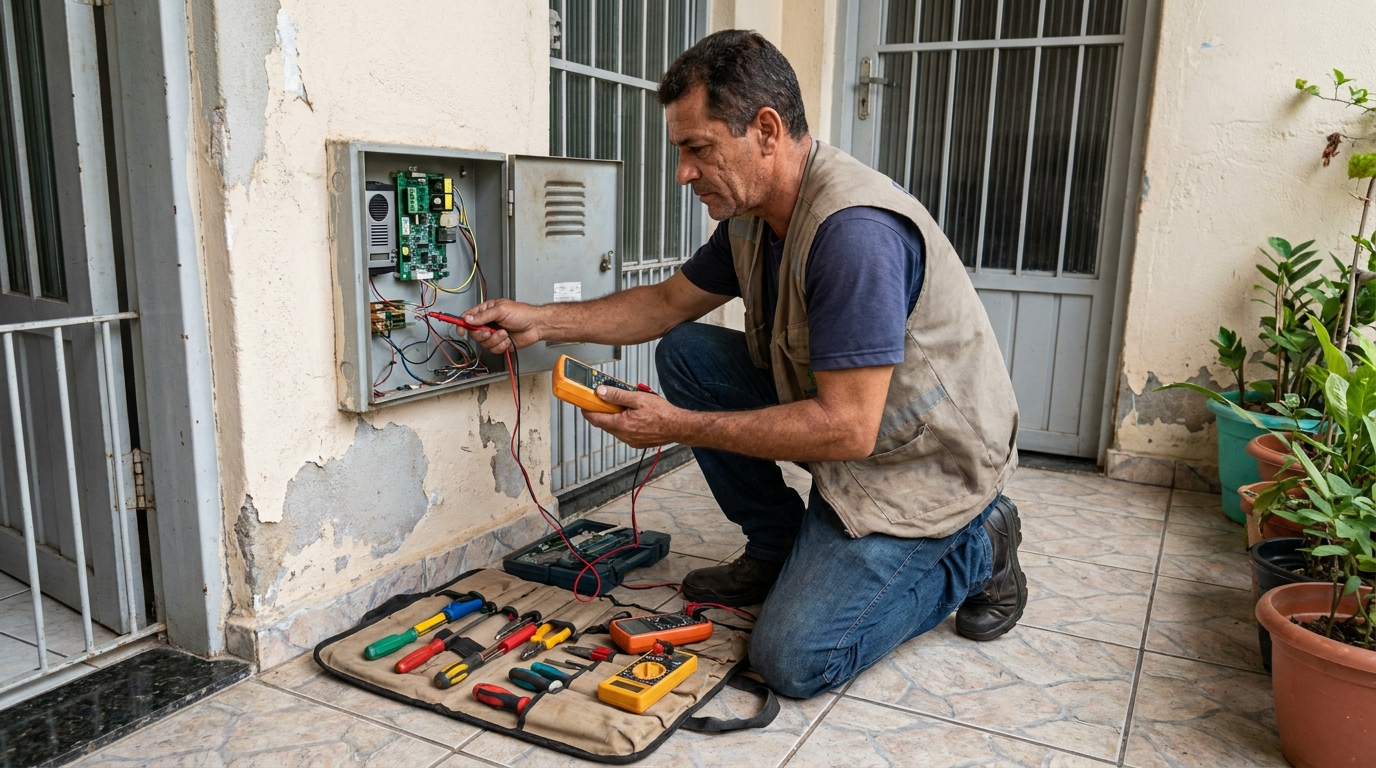 Conserto de interfone profissional em Palmas‑TO