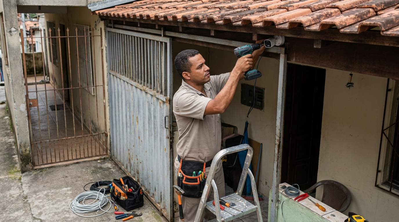 Instalacao de cameras de seguranca em Palmas‑TO