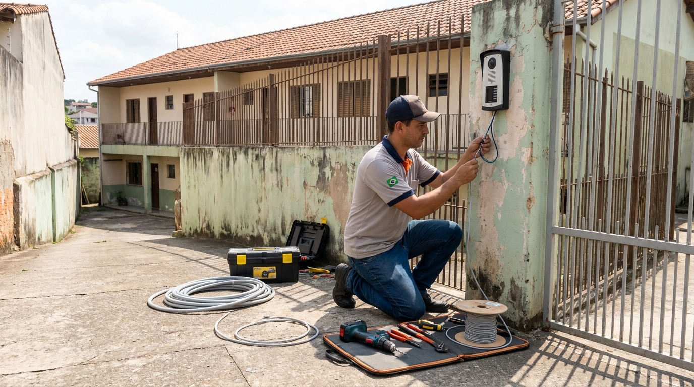 Instalacao de interfone residencial em Palmas‑TO