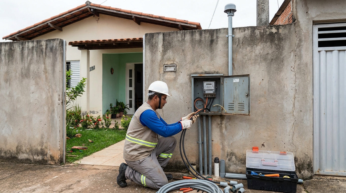 Instalacao de padrao de energia em Palmas‑TO