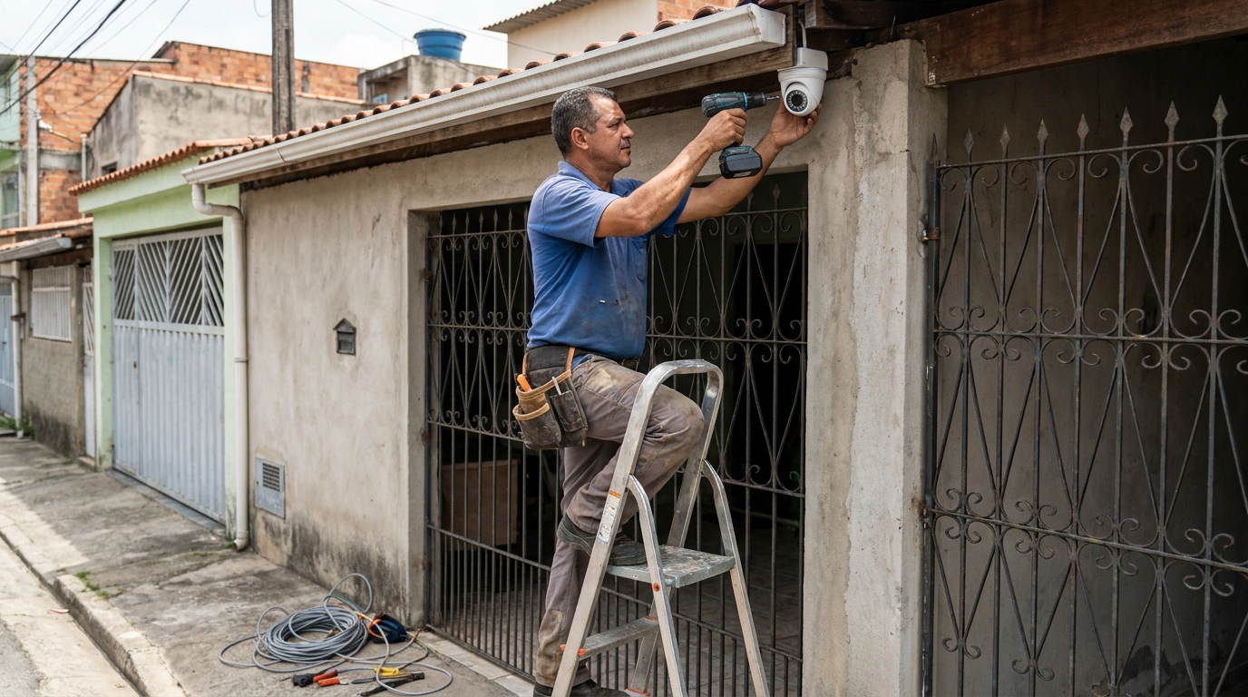 Instalacao de sistema de monitoramento em Palmas‑TO