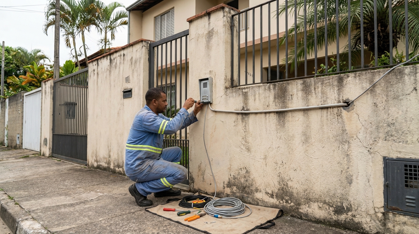 Instalacao de video porteiro em Palmas‑TO