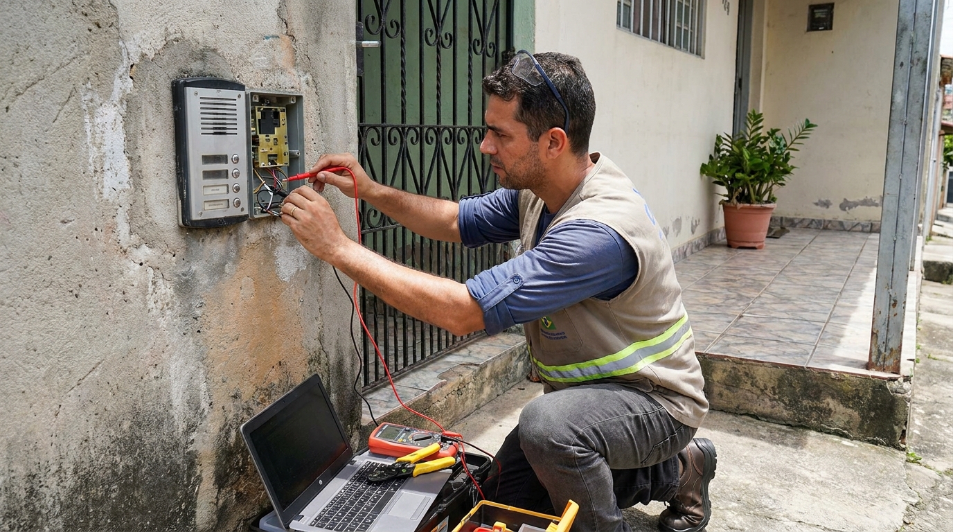 Reparo de interfone em Palmas‑TO